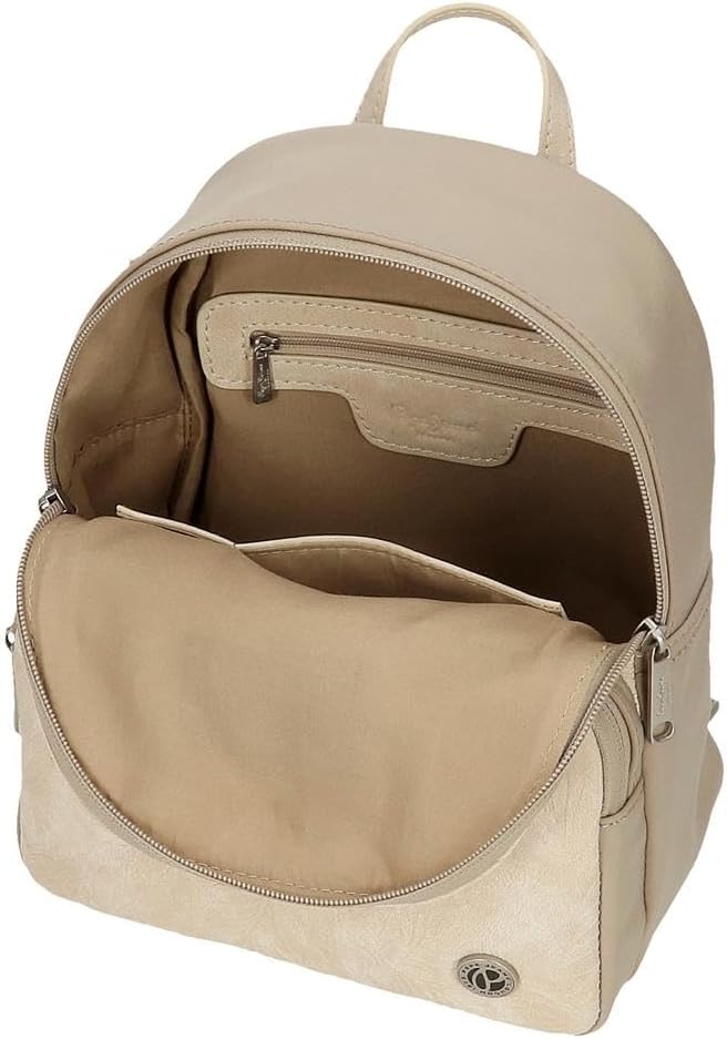 Detalle 2 de Pepe Jeans Jana Mochila Casual Beige 20x25,5x10 cm