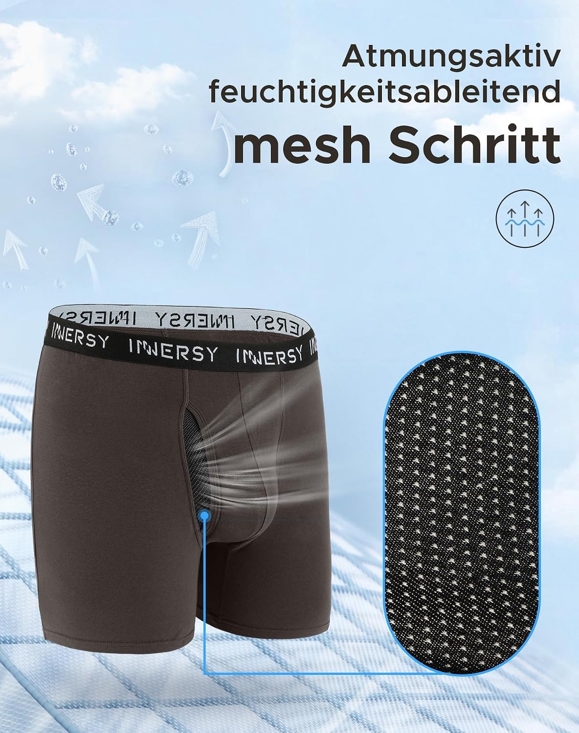 Thumbnail 3 de INNERSY boxer grandi taglie XXL 6XL