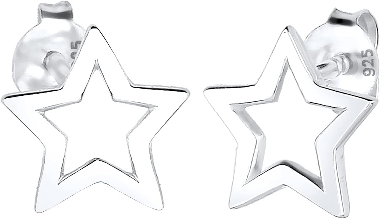Thumbnail 5 de Elli Sternenohrringe 925 Sterling Silber