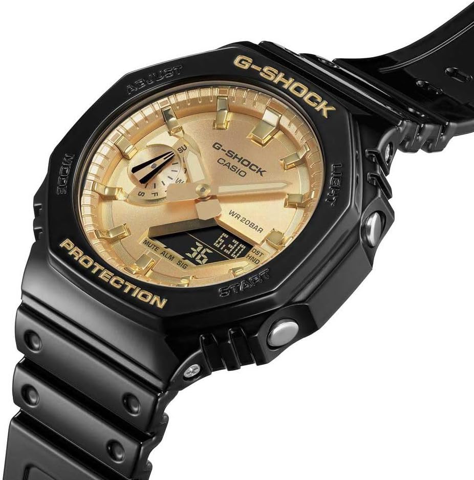 Detalle 2 de G-Shock GA-2100GB-1AER Orologio digitale nero