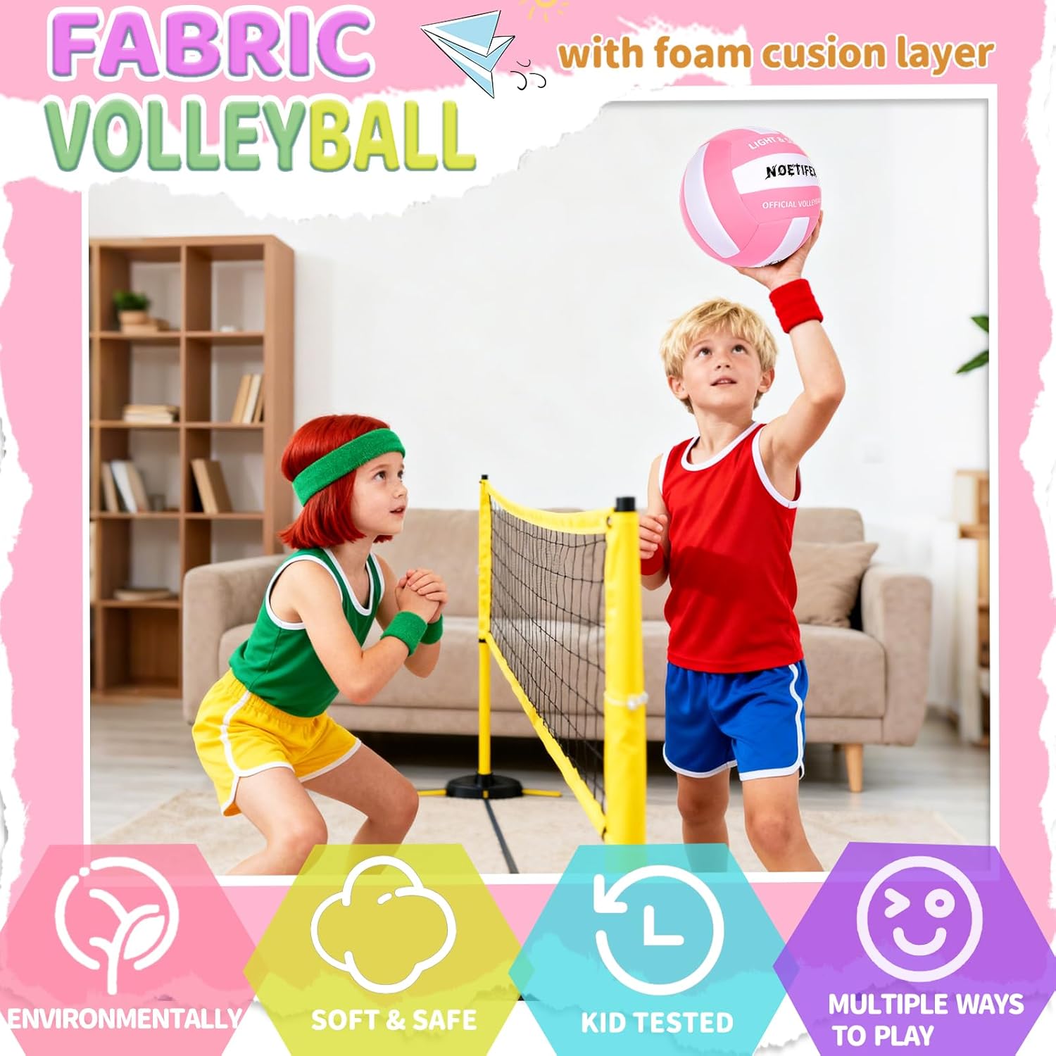 Detalle 2 de Noetifex Soft Volleyball, Size 5