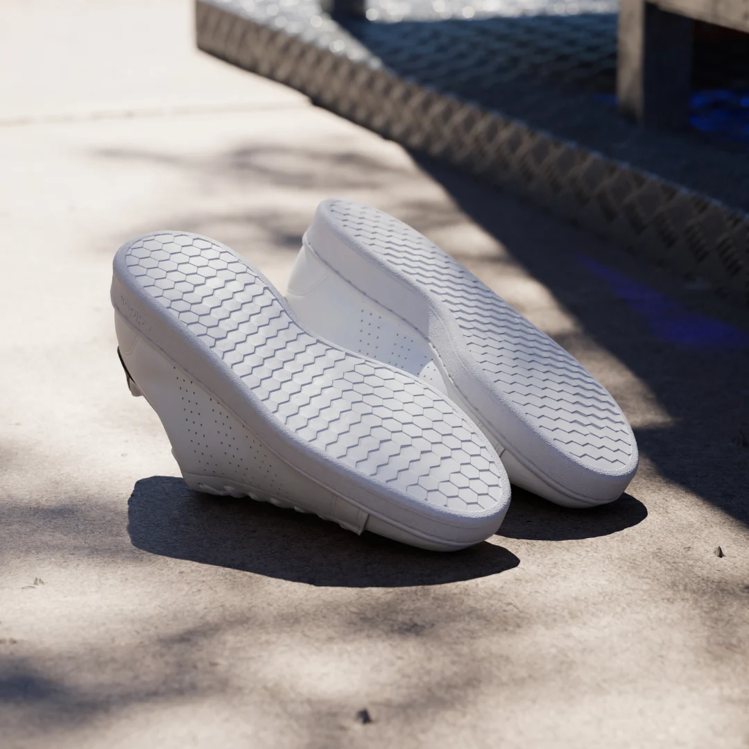 Detalle de Zapatilla Advancourt de Adidas – Blanco
