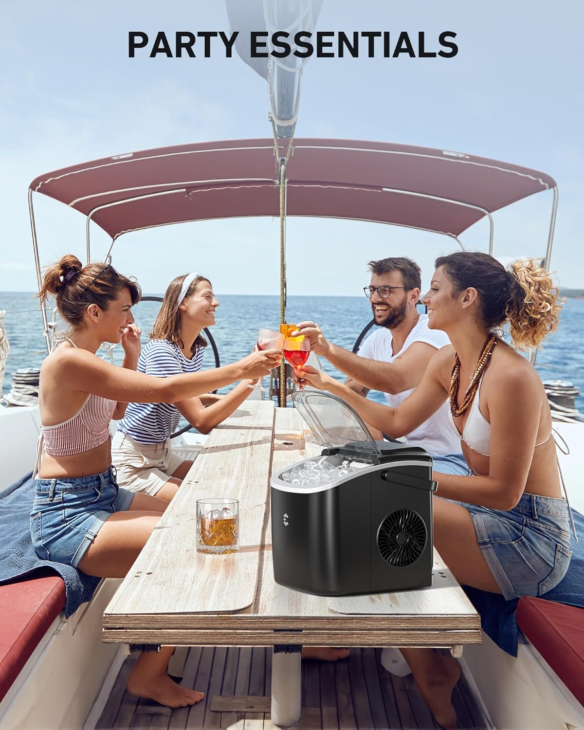 Thumbnail 6 de EASYERA Ice Maker Machine Countertop – Compact, Quiet and fast 6‑Minute Bullet Ice
