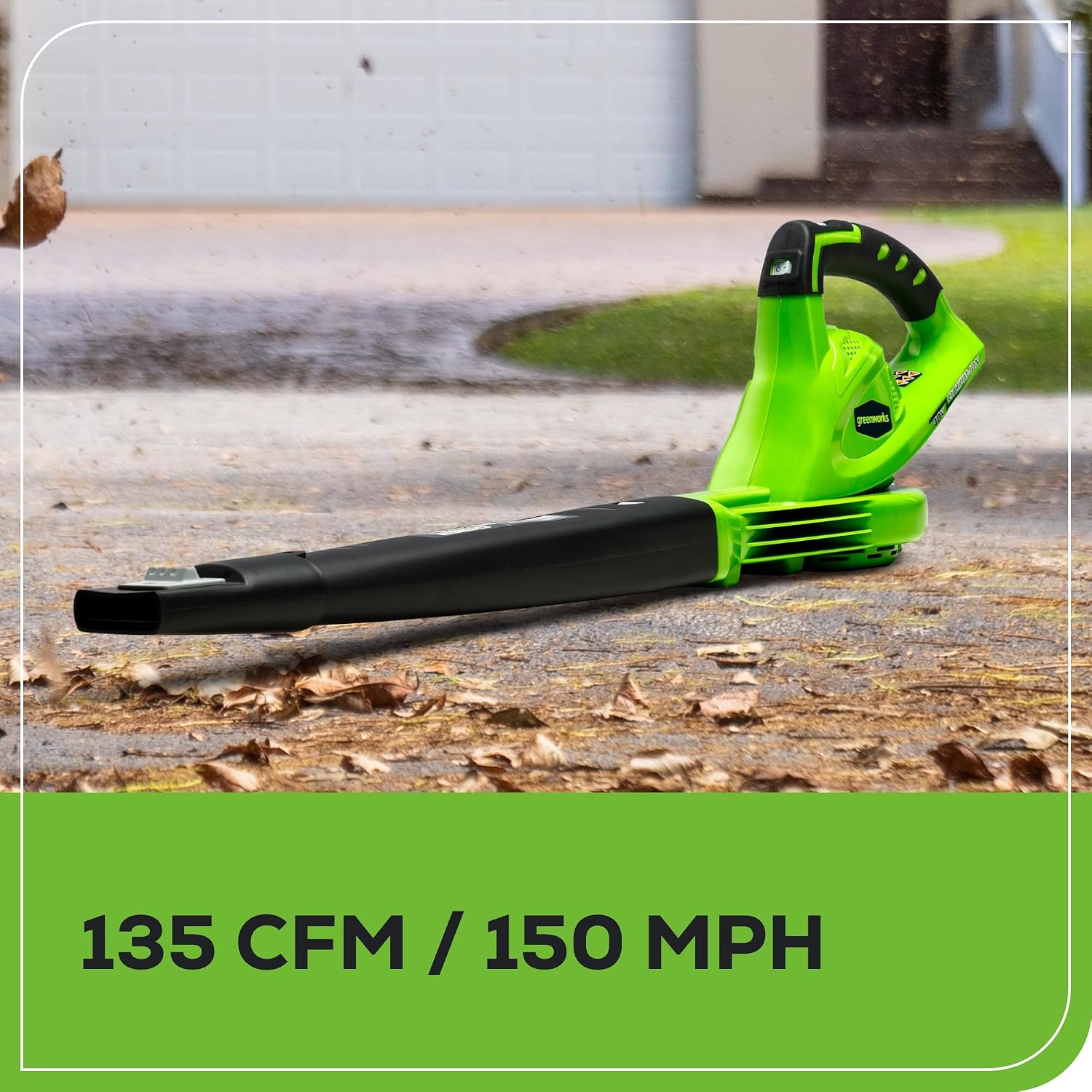 Detalle 1 de Greenworks Cordless Leaf Blower 40V