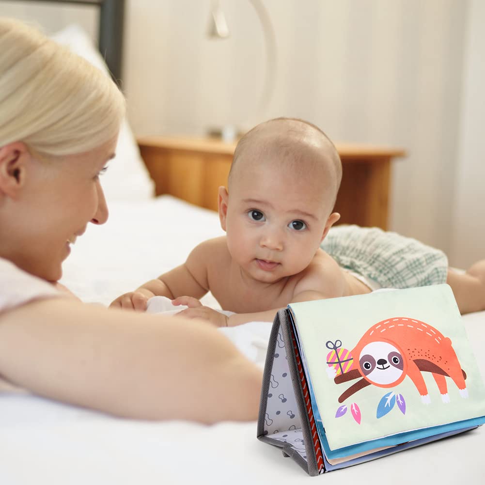Thumbnail 6 de Aolso Baby Spiegel mit Knisterbuch – Faltbares Spielzeug für 0–12 Monate