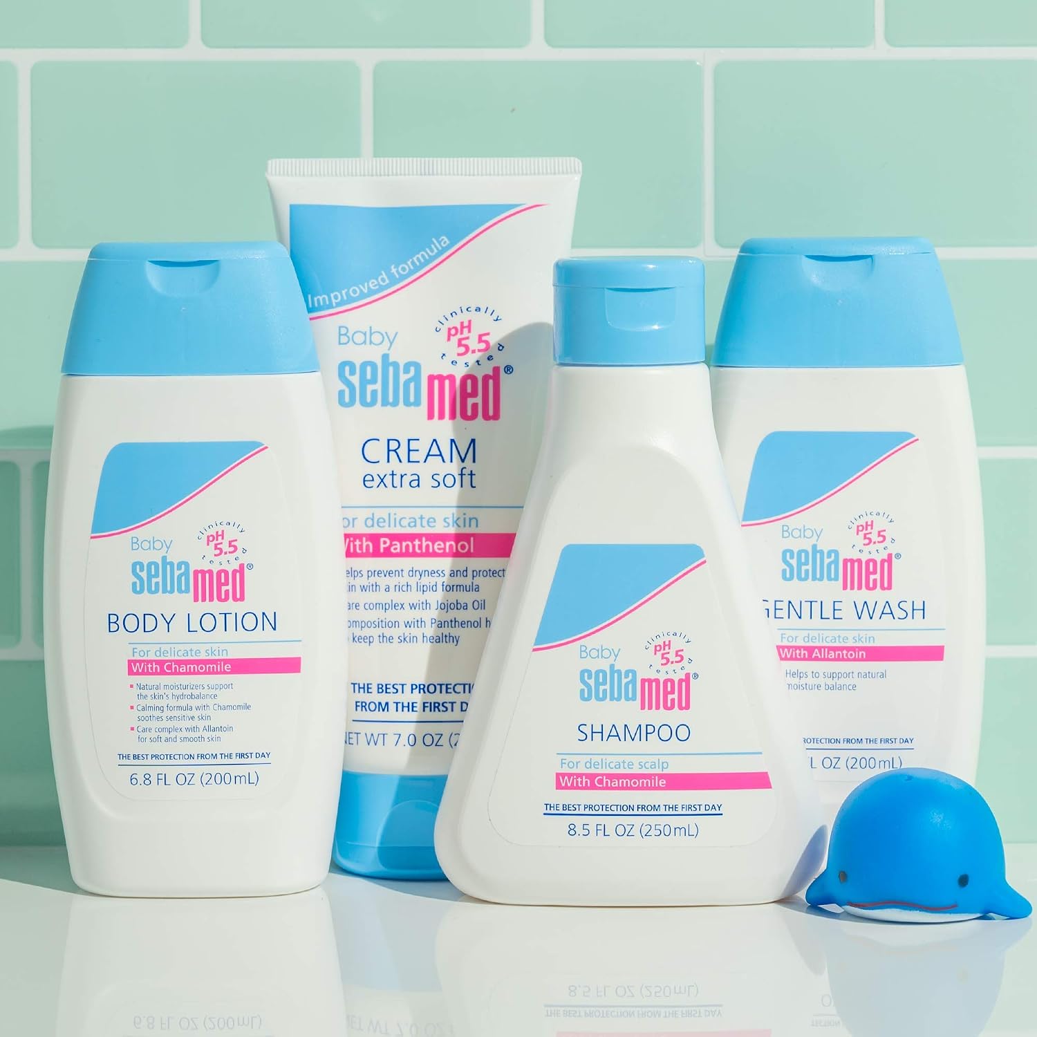Detalle de Sebamed Baby ansiktskräm 50 ml för torr hud, fuktgivande kräm