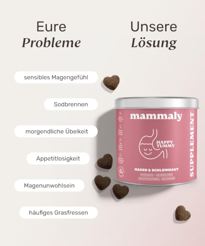 Thumbnail 1 de mammaly Happy Tummy® Gras- und Kotfresser-Komplex (bis 60 Tage) – sinnvoll bei empfindlichem Mage und Gras-/Kotfresser-Verhalten