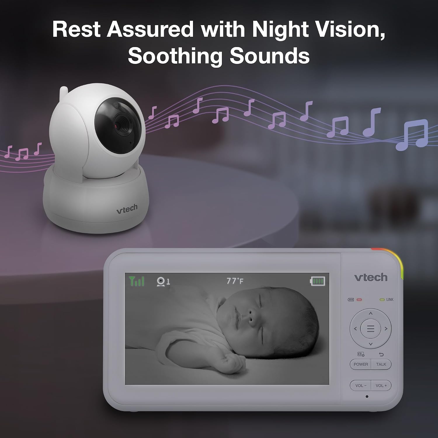 Thumbnail 6 de VTech Baby Monitor 5-inch Screen