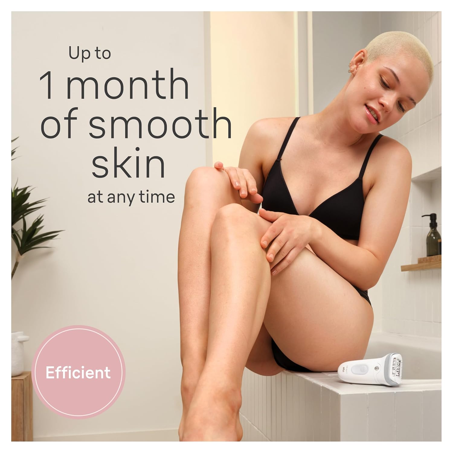 Detalle 2 de Braun Silk-épil 7 Epilator SE7-141 — Wet & Dry, Wide Head with Venus Razor, Shaver Head & Trimmer Comb