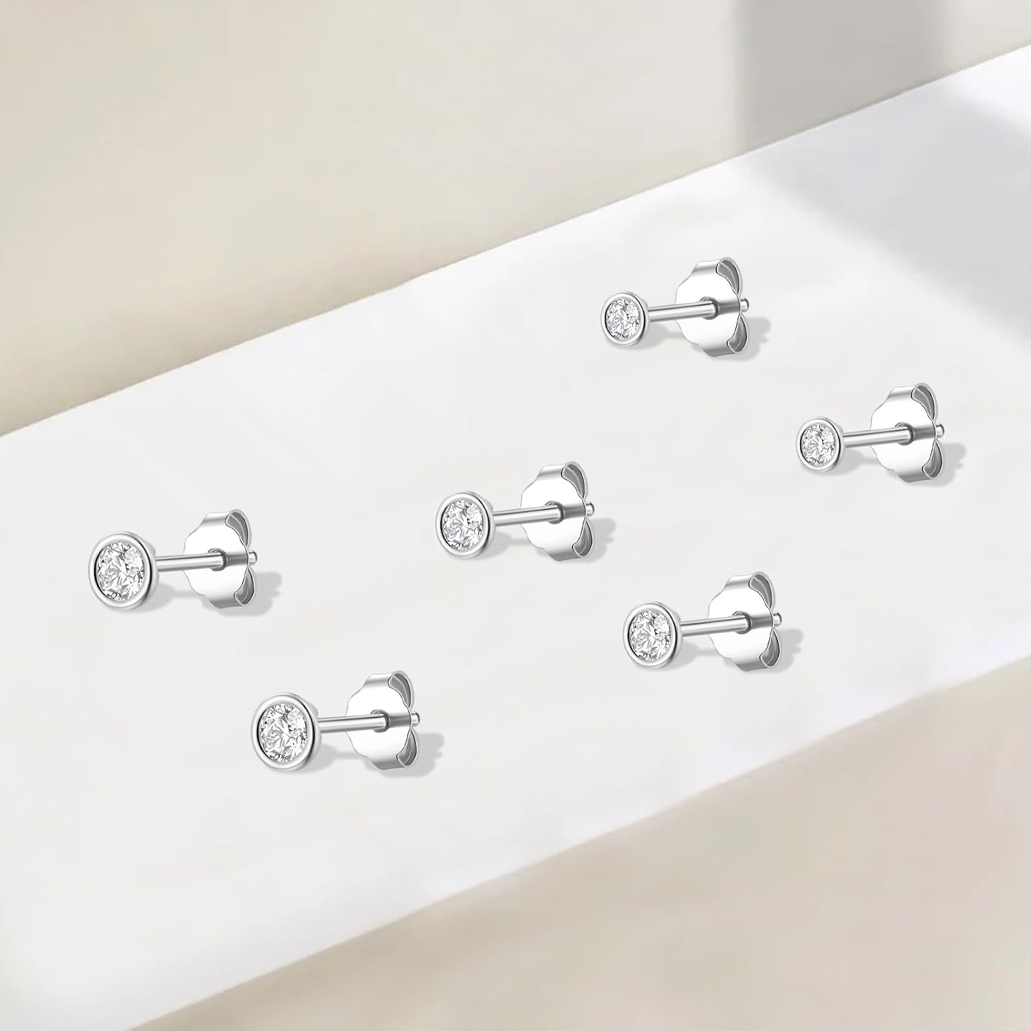 Detalle 2 de Ecripe 925 Ohrstecker mit Zirkonia
