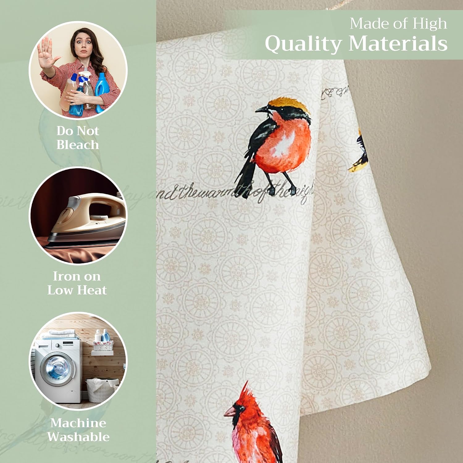 Detalle 1 de Maison d' Hermine Kitchen Towels 27.5x20 in