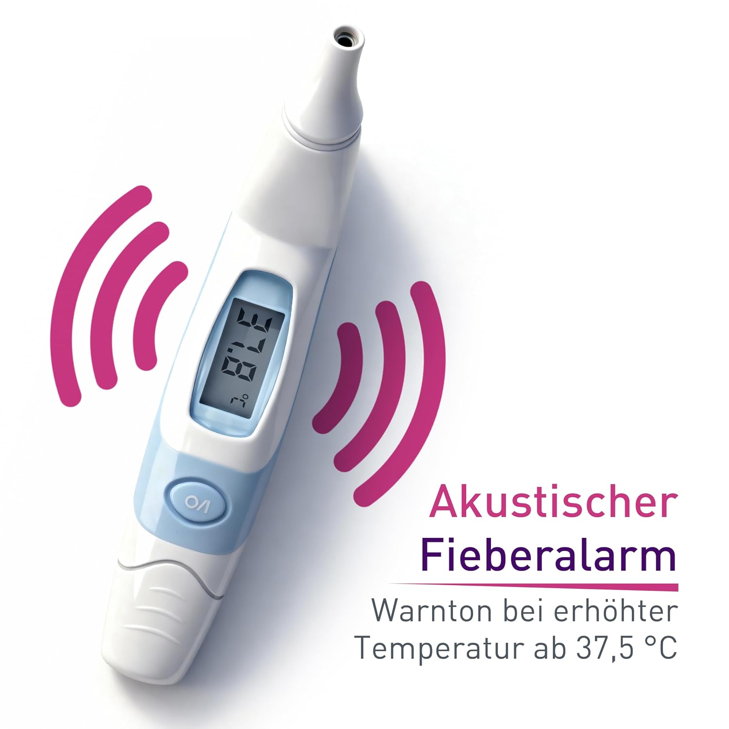 Detalle de scala SC 8172 infrarood oorthermometer met 9 geheugenplaatsen en koortsalarm