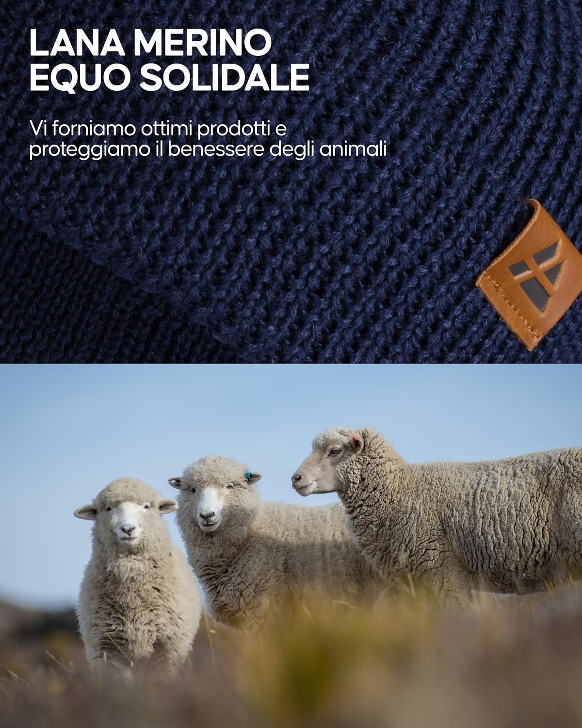 Thumbnail 4 de DANISH ENDURANCE Cappello Lana Merino