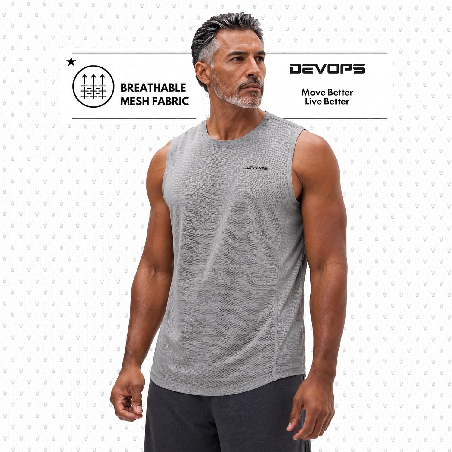 Thumbnail 5 de DEVOPS 3-Pack Muscle Tank Top
