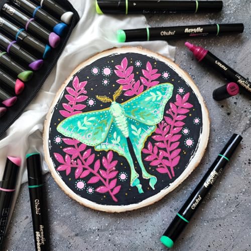 Thumbnail 7 de Ohuhu Stylos à peinture acrylique, 30 paquets ⚙️