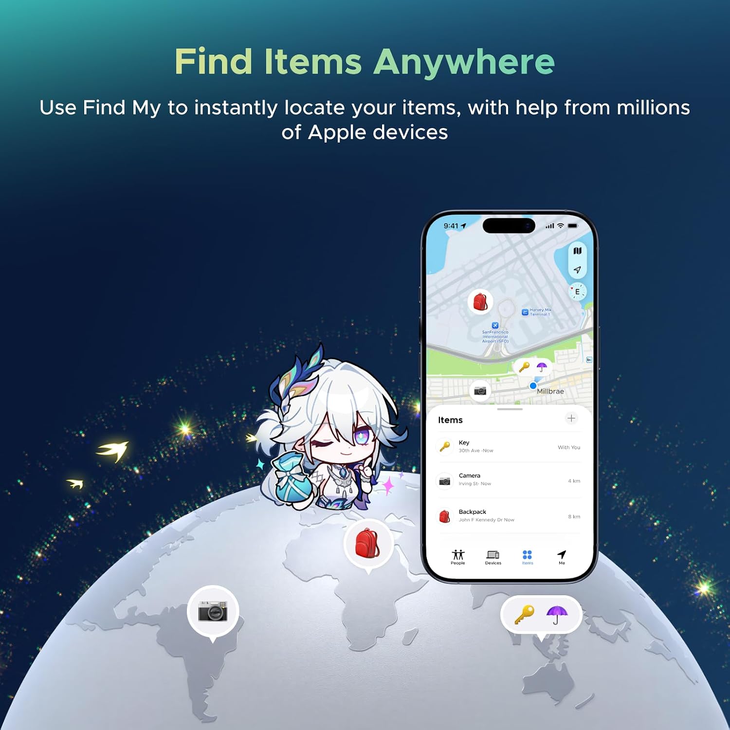 Detalle de UGREEN Bluetooth Tracker Mini2