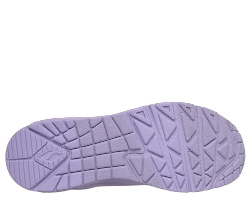 Detalle 2 de Skechers Damen UNO Stand On Air Sneaker – Purple Lavendar Mesh, Größe 37 EU
