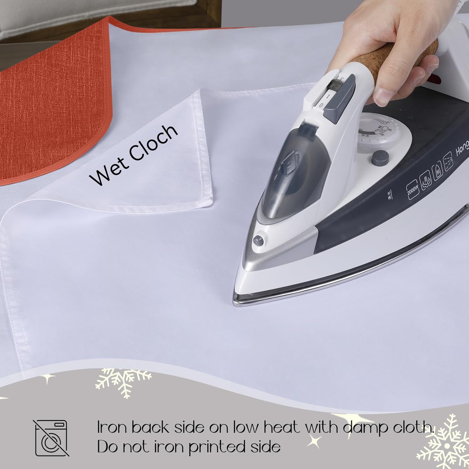 Detalle 2 de Nappe Romanstile Noël 140x240 cm 📄