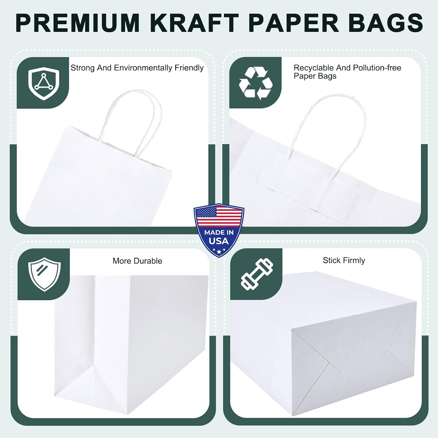 Detalle de METRONIC Paper Bags 10 x 5 x 13 Inches