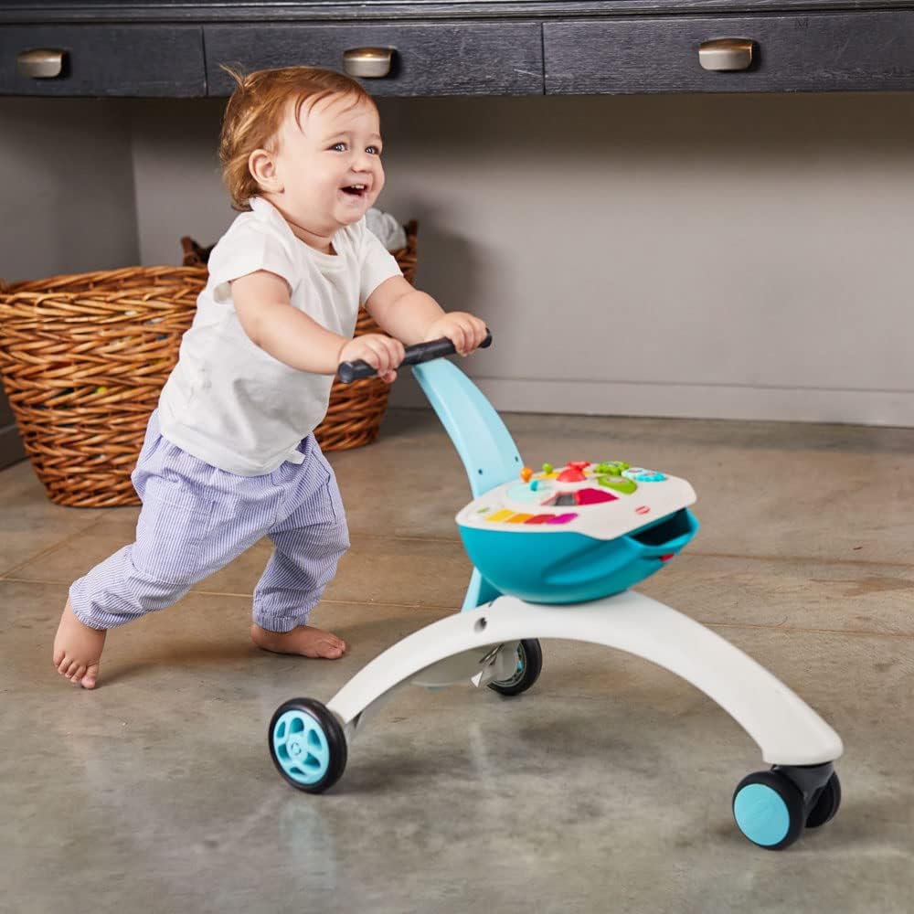 Detalle de Tiny Love Tiny Rider 5 en 1 – Trotteur, Porteur et Chariot de Marche pour Bébé (Prairie Rose)