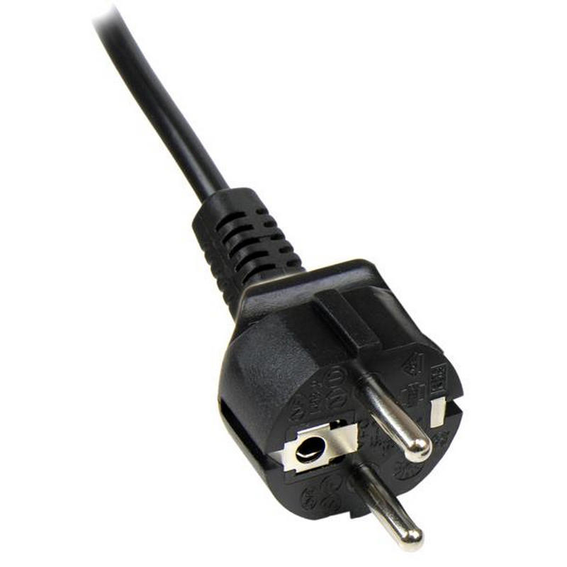 Detalle de Startech Cable alimentación portátil Schuko a IEC C5 2 m