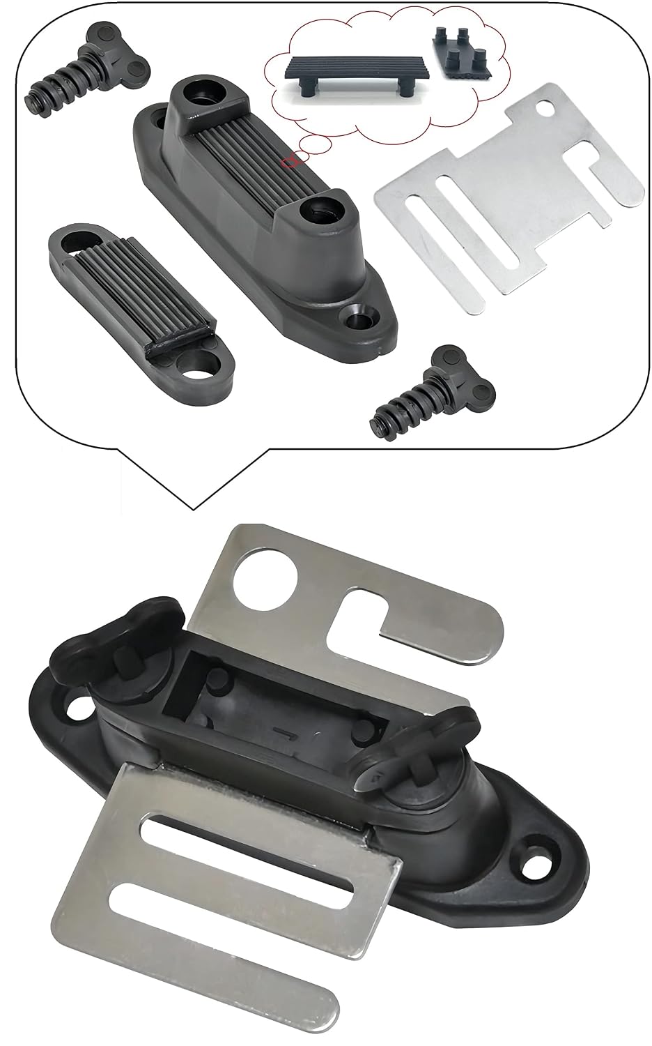 Detalle 2 de RiteFENCE Electric Fence Gate Insulator, Polytape