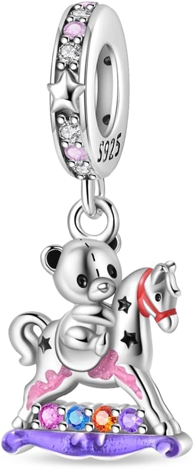 Thumbnail 6 de TINSLO Ciondolo in Argento Sterling 925 con Cubic Zirconia – Compatibile con Braccialetti e Collane Europee