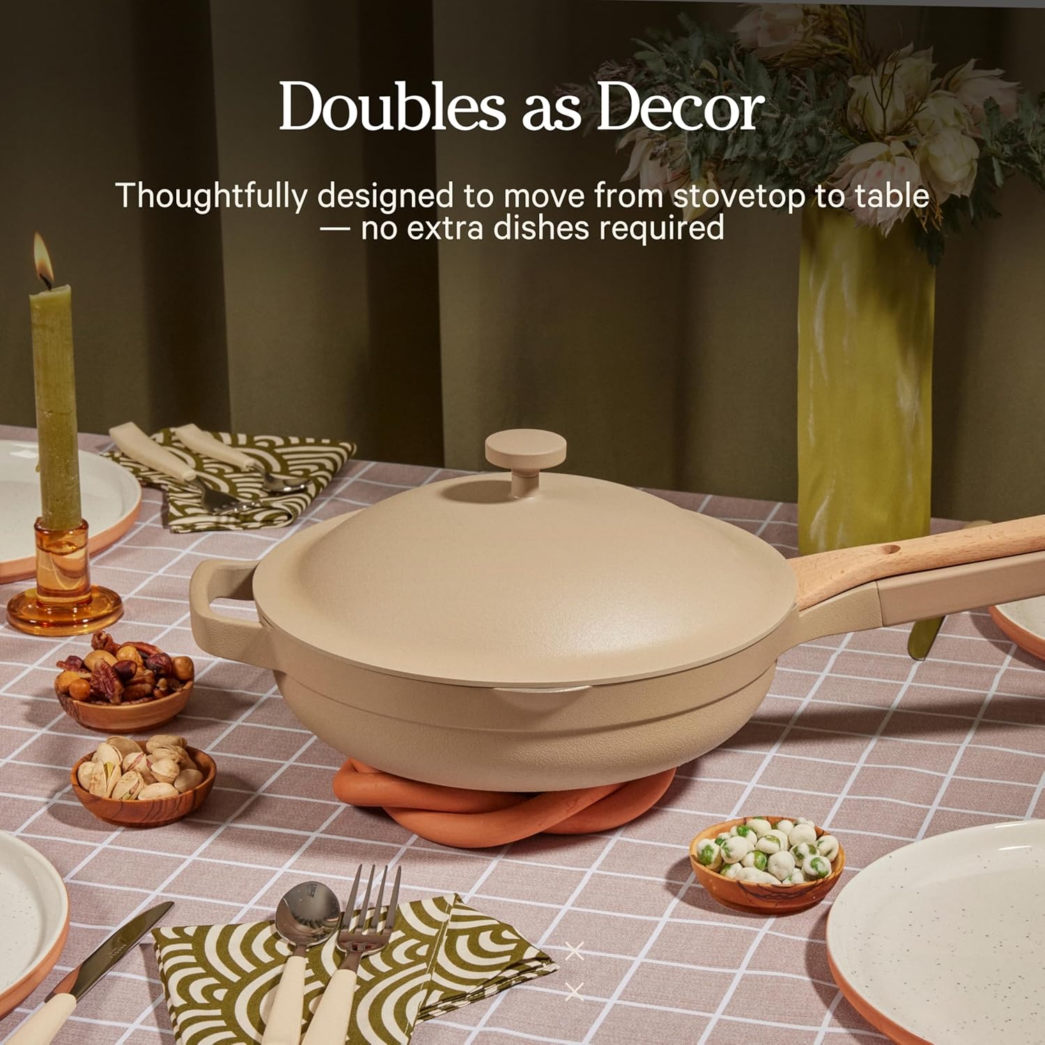 Thumbnail 6 de Our Place Always Pan 2.0 – 27cm (2.5L): 10-in-1 Ceramic Nonstick Pan for All Cooktops