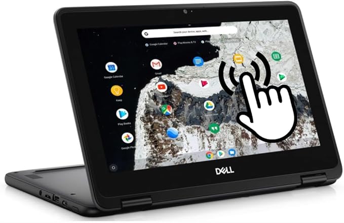 Detalle de Dell Chromebook 11 3100 2 en 1 🌐 Pantalla táctil 11.6"