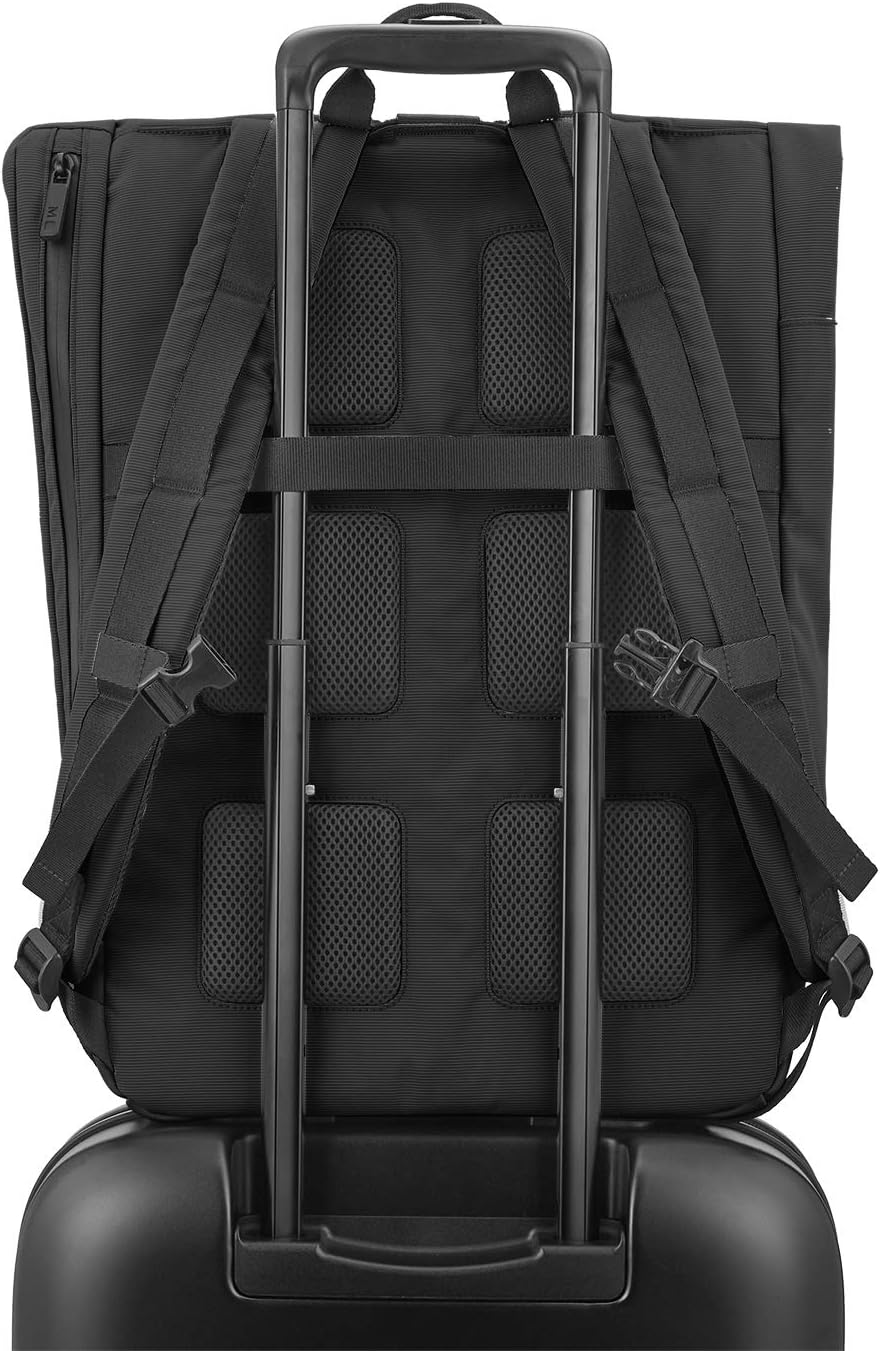 Thumbnail 6 de Moleskine Sac à Dos Enroulé Collection Metro – sac à dos pour ordinateur jusqu’à 15 pouces, noir