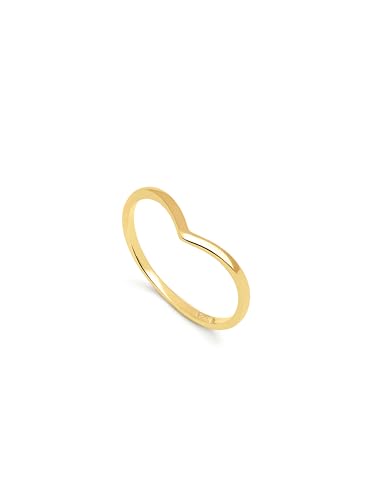 Detalle de SINGULARU Anillo Peak plata 925, baño 18 kt Talla 10 💍