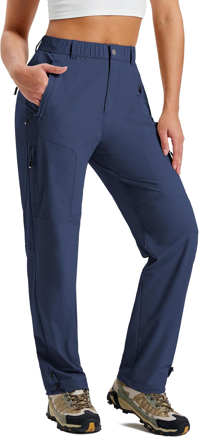Thumbnail 1 de MoFiz Women's Hiking Cargo Pants: Lightweight, Quick-Dry, UPF 50+ Water-Resistant Travel Pant