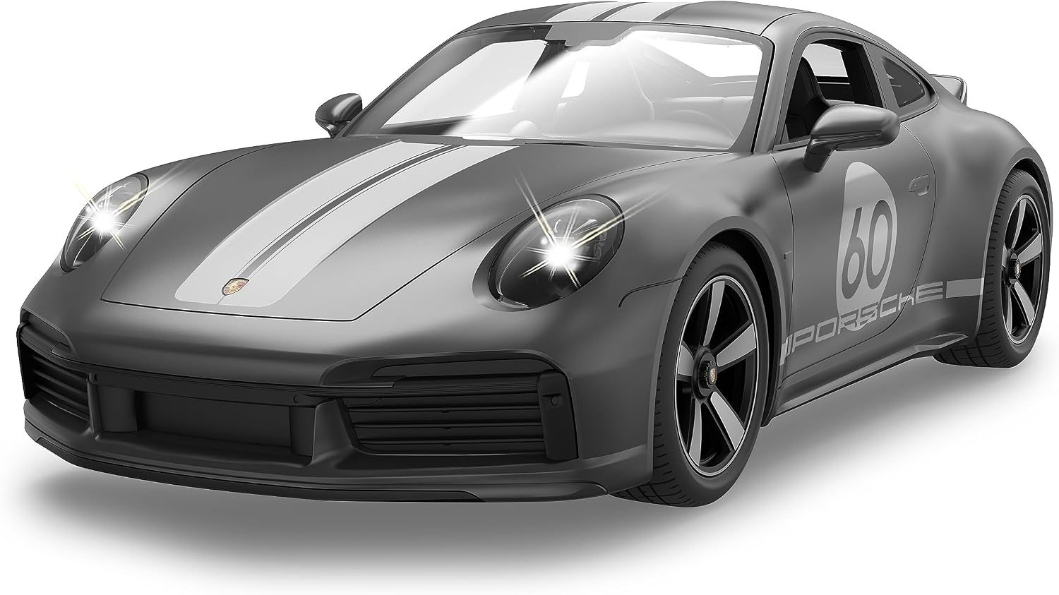 Detalle de JAMARA Porsche 911 Sport Classic 1:16 2,4 GHz – voiture radiocommandée avec pare-brise transparent et LED
