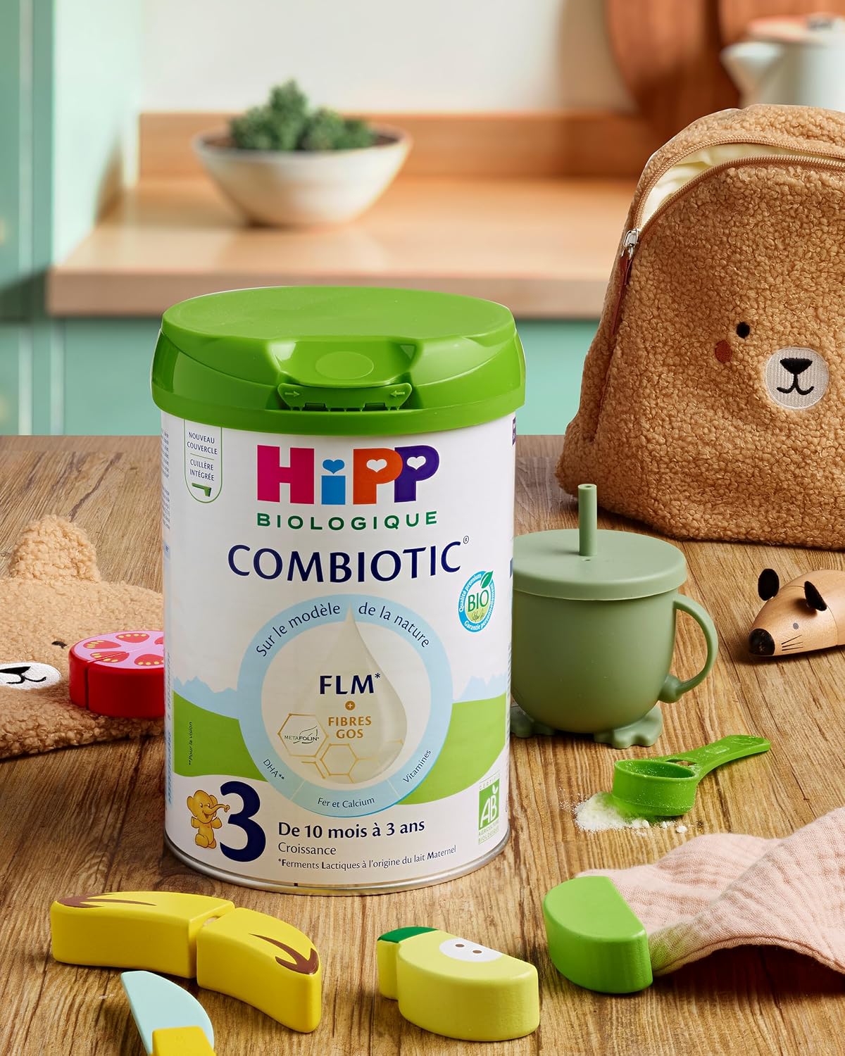 Thumbnail 1 de HiPP Combiotic FLM Lait 3 Croissance Bio – boîte 800 g