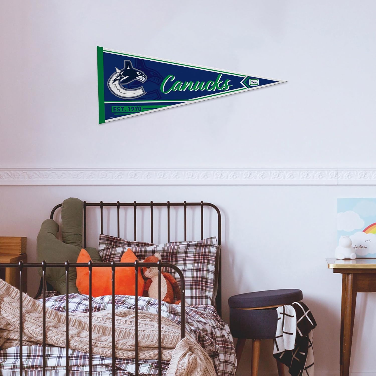 Thumbnail 3 de Rico Industries NHL Hockey Classic Felt Wall Décor Pennant (12" x 30")