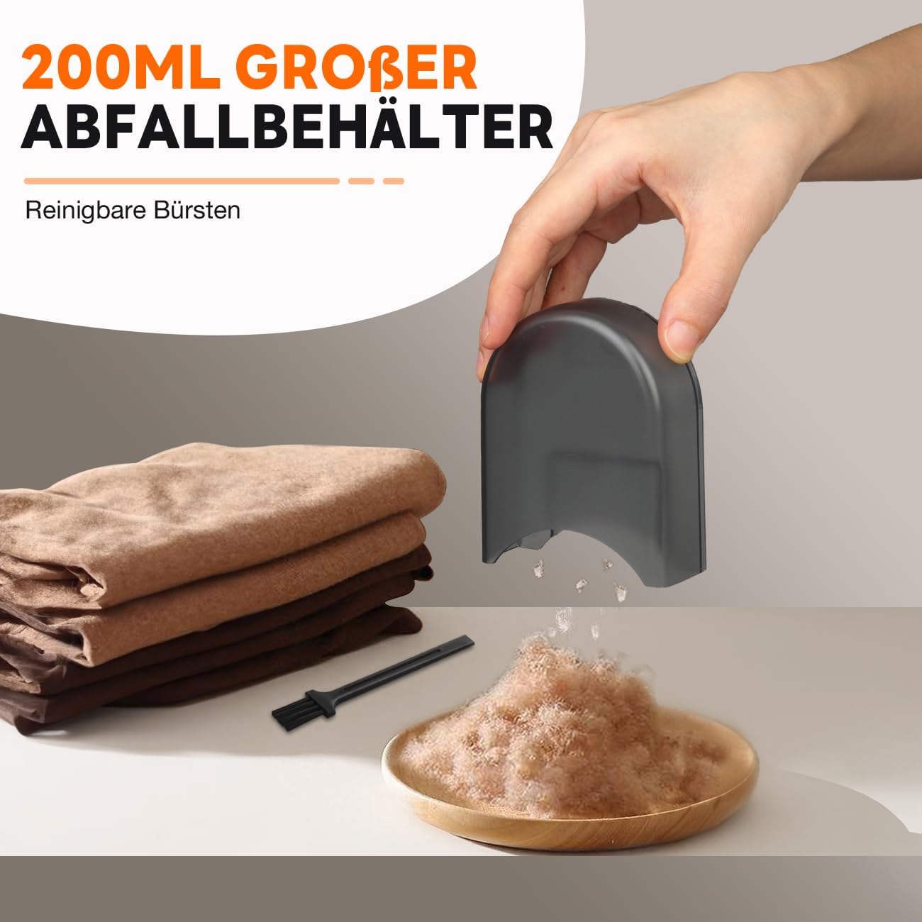 Thumbnail 5 de Ziitty Fusselrasierer elektrisch, 6 Klingen