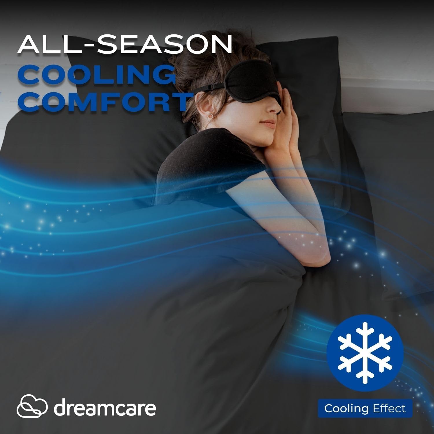 Thumbnail 6 de DREAMCARE King Size Sheets Set 21" deep pocket