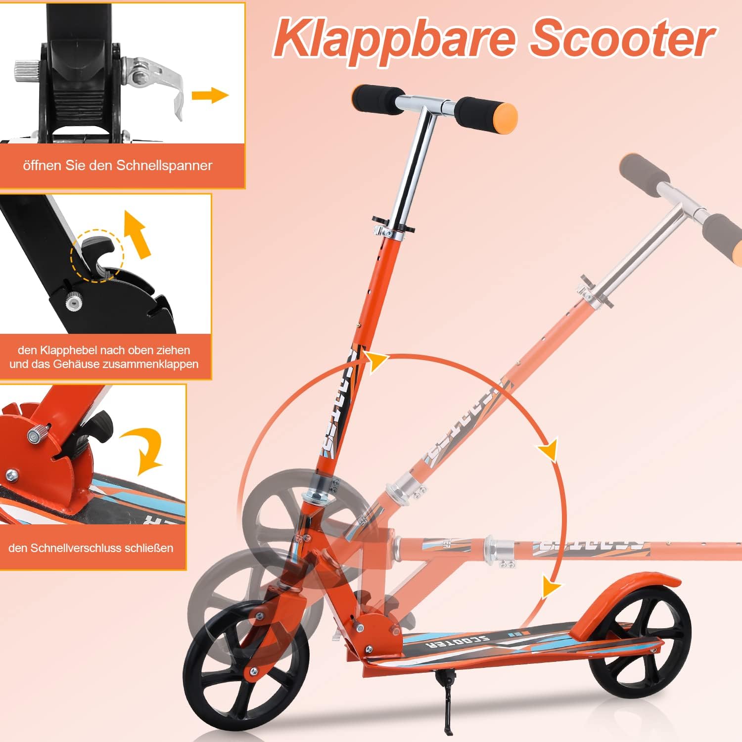 Detalle de Cecaylie Monopattino 205 mm per bambini 🛴