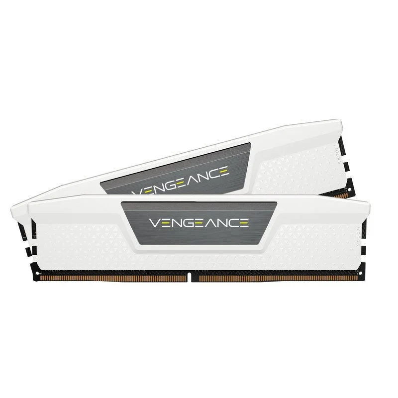 Detalle de Corsair Vengeance DDR5 6400 32GB CL32 Blanco