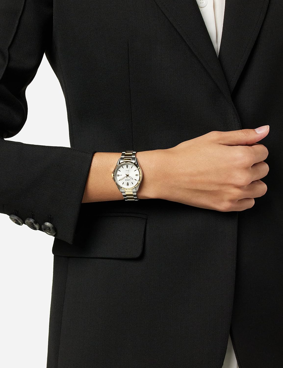 Thumbnail 1 de Lorus Damen-Uhr RJ252BX9: Edelstahl, Goldauflage und Leuchtbeschichtung