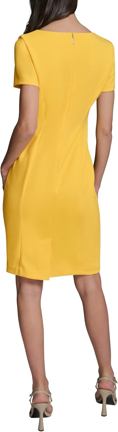 Detalle de Karl Lagerfeld Women's Dress in Scuba Crepe