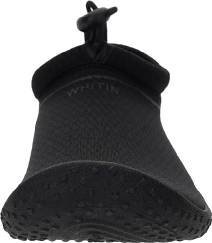 Detalle de WHITIN Wasserschuhe Damen/Herren Badeschuhe Schwarz Größe 42 – ultraleicht, flexibel und schützend