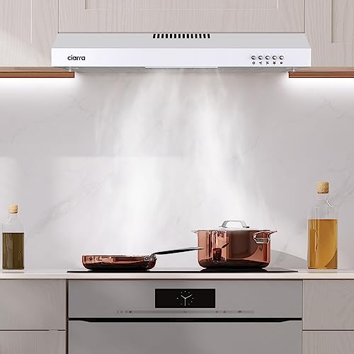 Detalle de CIARRA AWW6903 Campana extractora 60 cm: potencia comedida para cocinas españolas