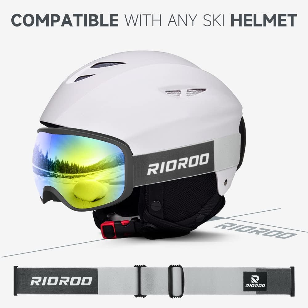 Thumbnail 6 de RIOROO Skibrille für Brillenträger mit UV-Schutz