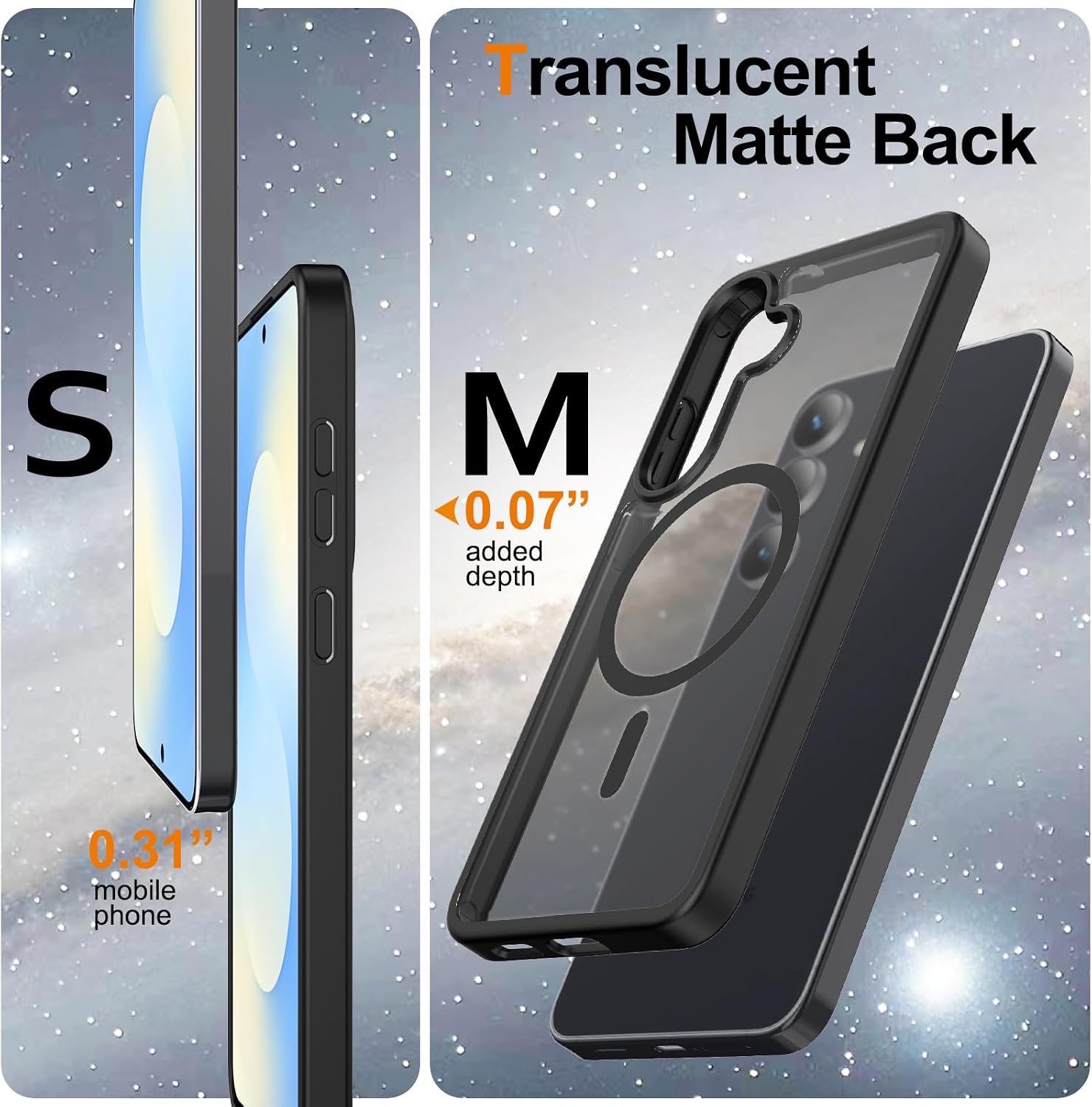 Thumbnail 6 de Samsung Galaxy S25 FE Magnetic shockproof case with 2x screen protectors