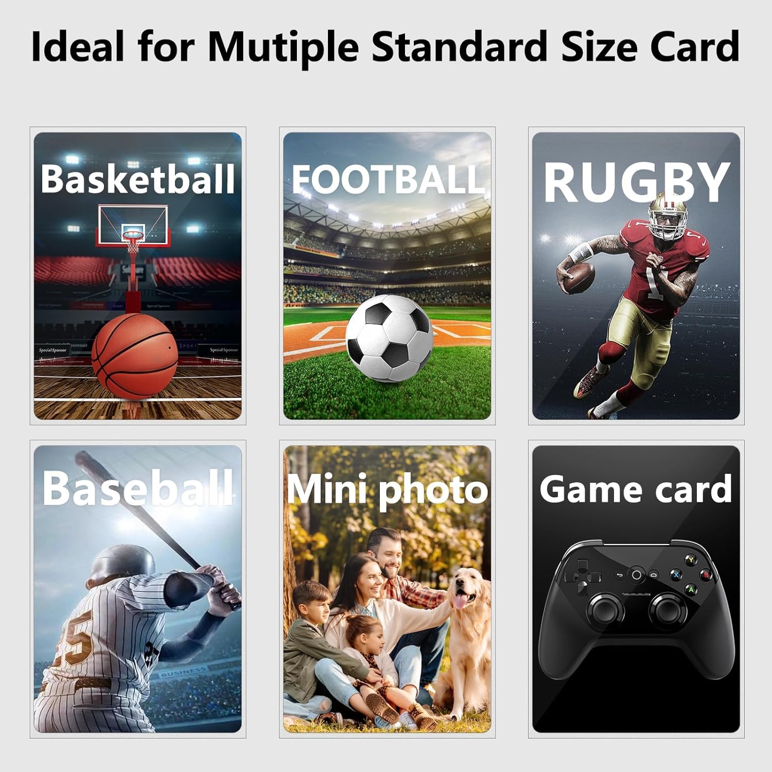 Thumbnail 6 de Trading Card Sleeves 66×91mm – 500 Pcs ⌚