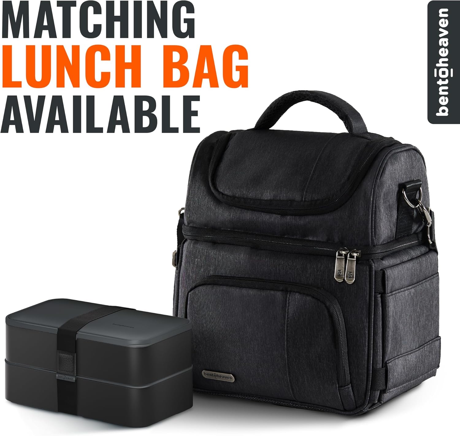 Thumbnail 6 de Bentoheaven Premium Bento Box Adult Lunch Box (Microwavable) with Compartments, Utensils & Chopsticks