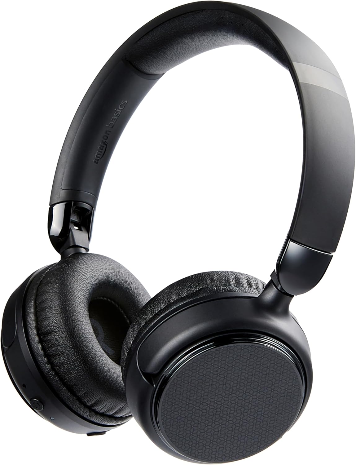 Detalle de Amazon Basics kabellose Bluetooth 5.1 Over-Ear-Kopfhörer – 35 Stunden Spielzeit, schwarz