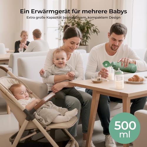 Thumbnail 11 de Momcozy Flaschenwärmer unterwegs – schnelles, gleichmäßiges Erwärmen für Muttermilch und Wasser