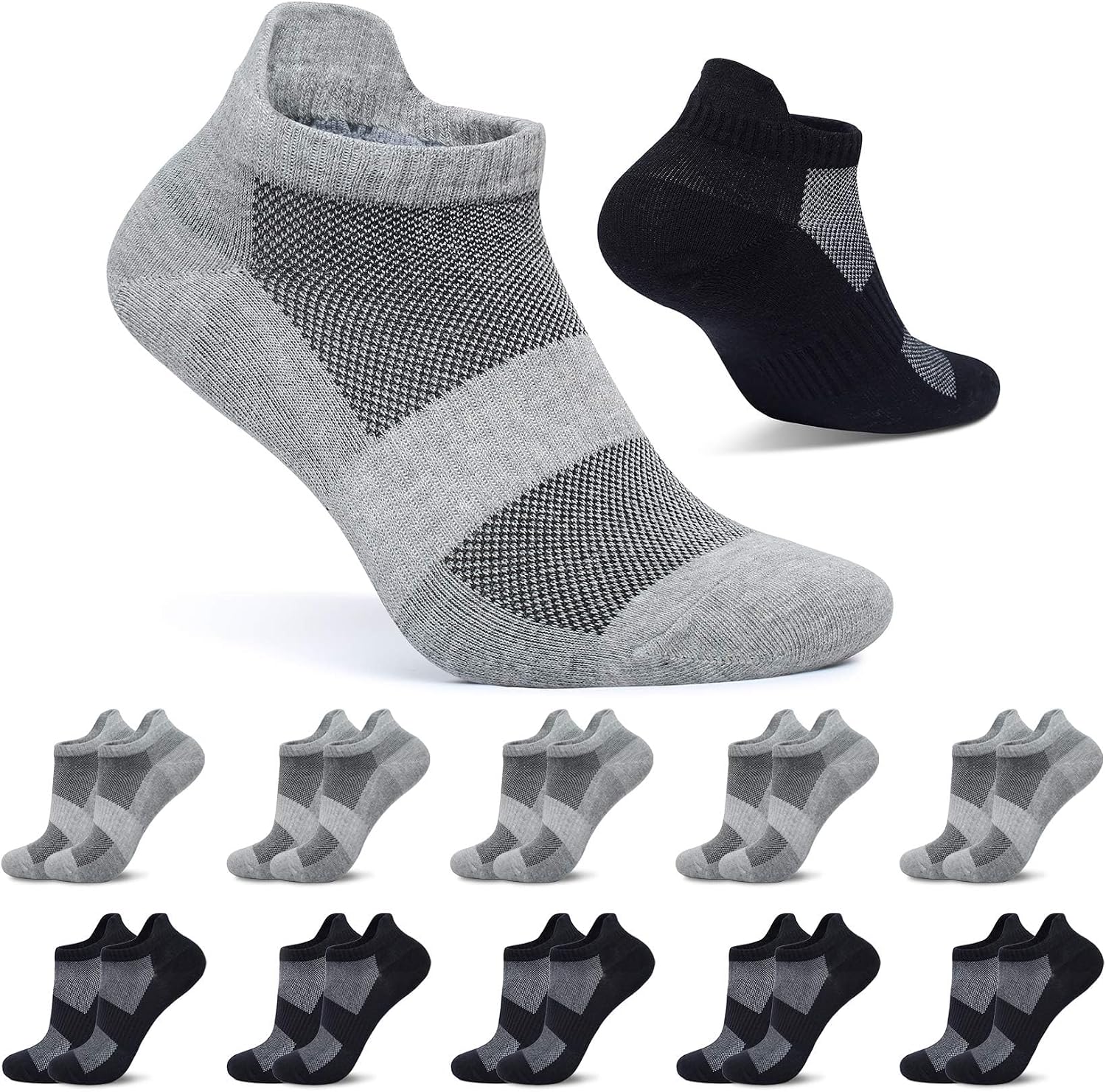 Thumbnail 4 de FALARY 10 Paar Sneaker Socken 35-50